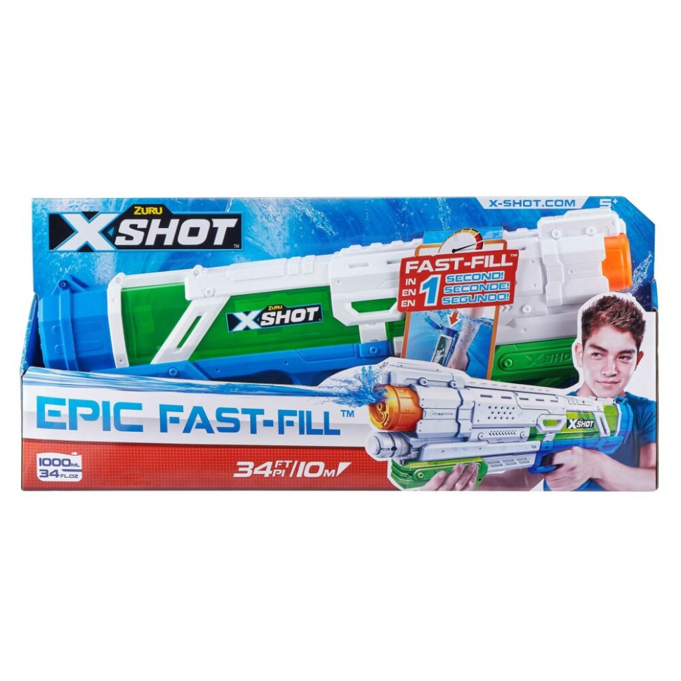 Водный бластер Fast Fill Large X-Shot 56221 объем 1000 мл