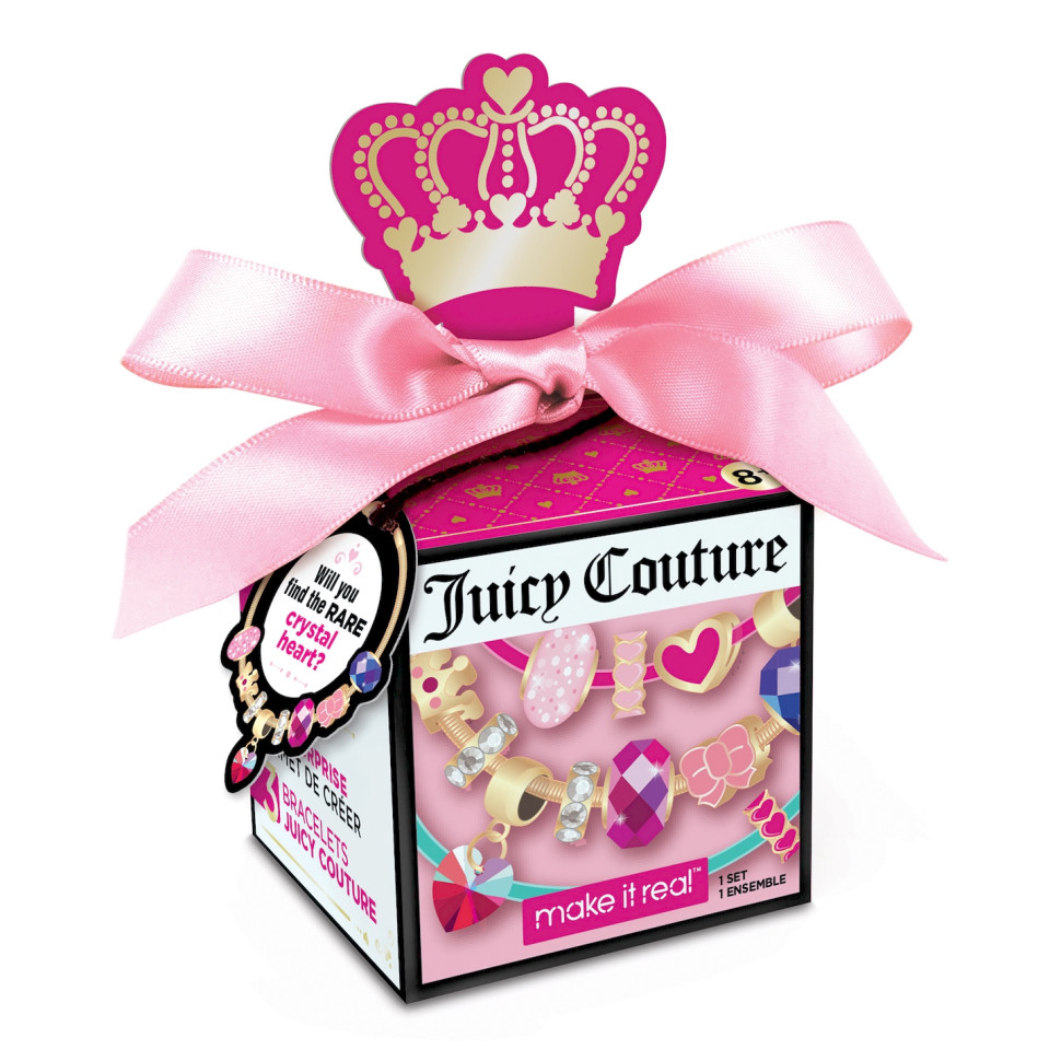 Набор для создания шарм-браслетов «Сюрприз» Juicy Couture Make it Real MR4437, 3 браслети 