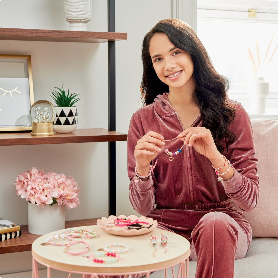 Набор для создания шарм-браслетов «Сюрприз» Juicy Couture Make it Real MR4437, 3 браслети 