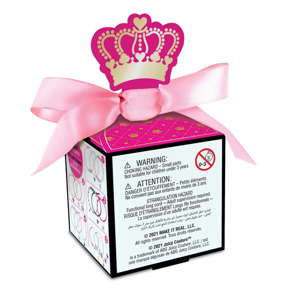 Набор для создания шарм-браслетов «Сюрприз» Juicy Couture Make it Real MR4437, 3 браслети 