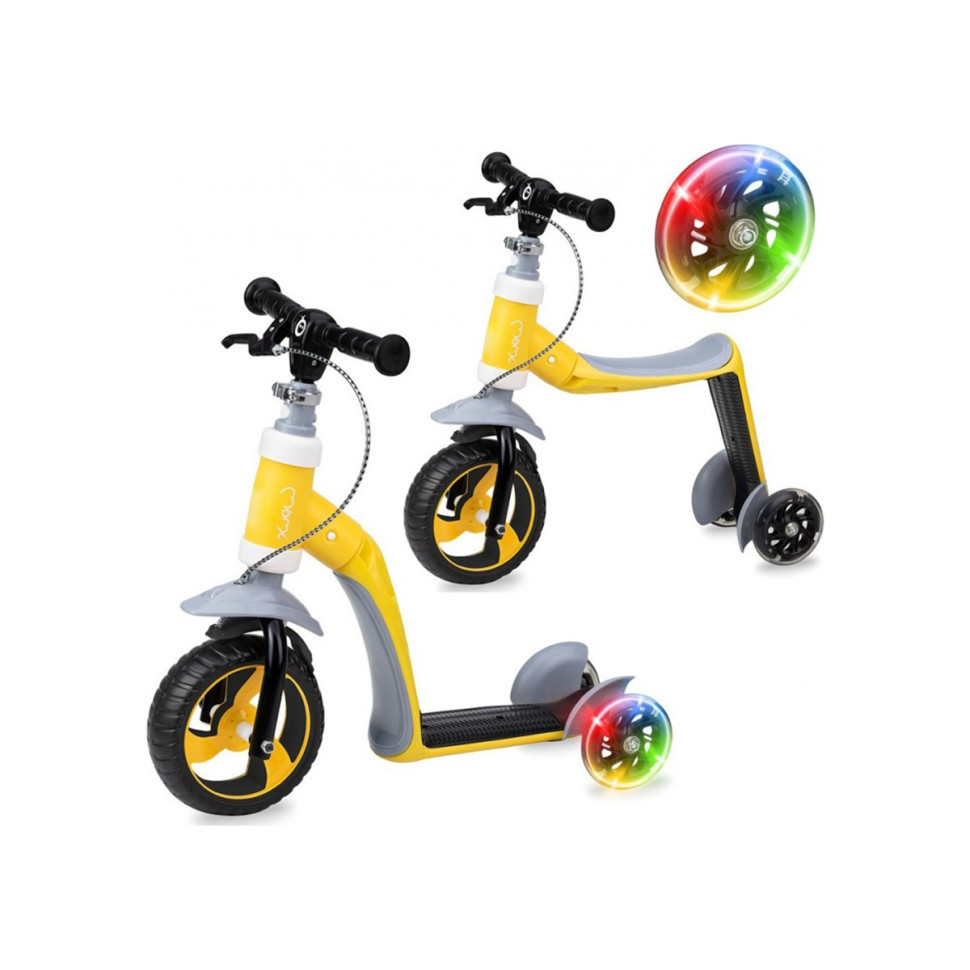 Самокат-біговел Elios 2в1 MoMi ROBI00032 yellow
