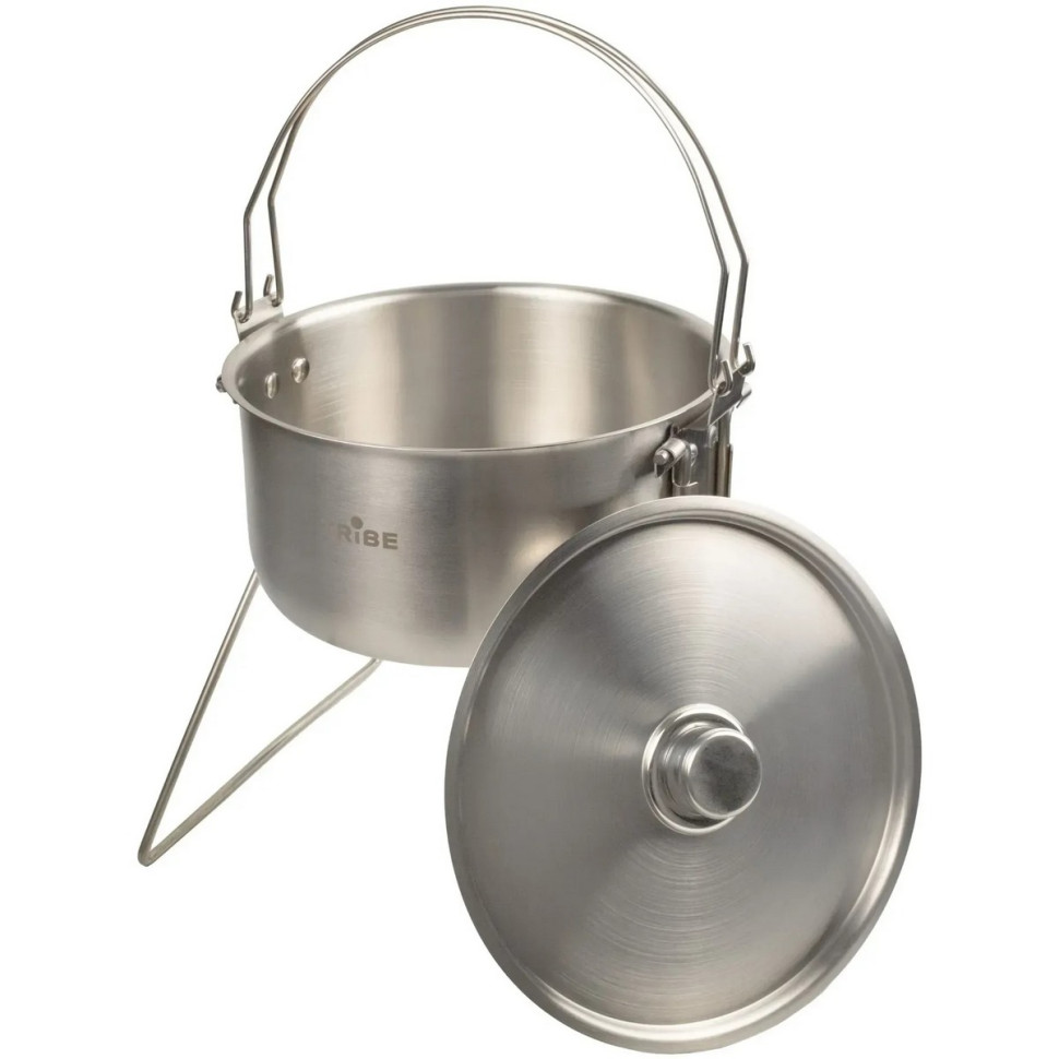Казанок туристический Fire Pot Tribe T-FH-0006-metal 5,4 л, сталь