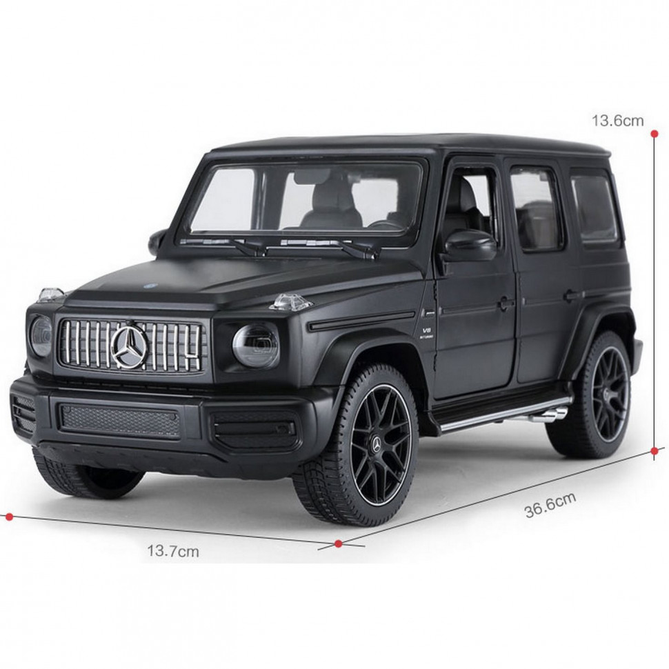 Машинка на радіокеруванні Mercedes-Benz G63 AMG Rastar 95760(Black) чорний, 1:14