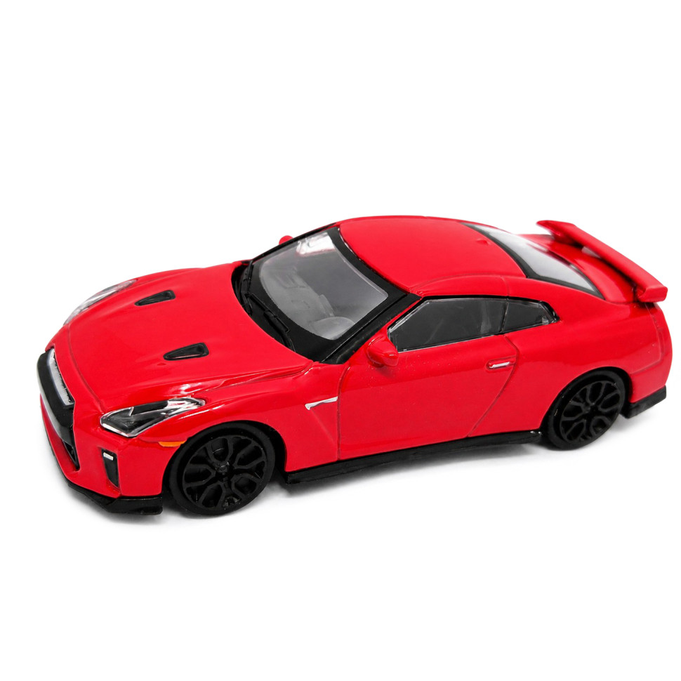 Коллекционная автомодель Nissan GT-R 2017 Bburago 18-30010B-7 масштаб 1:43