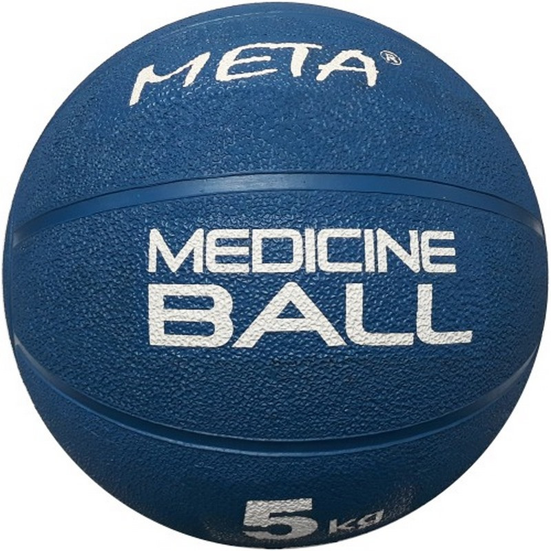 Медбол Colour Medicine Ball 5 kg Meta 3000500100 синій 27 см