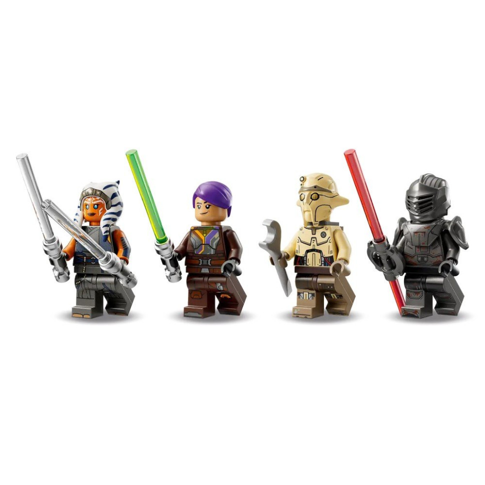 Конструктор Шаттл джедаев T-6 Асоки Тано LEGO 75362, 601 деталь