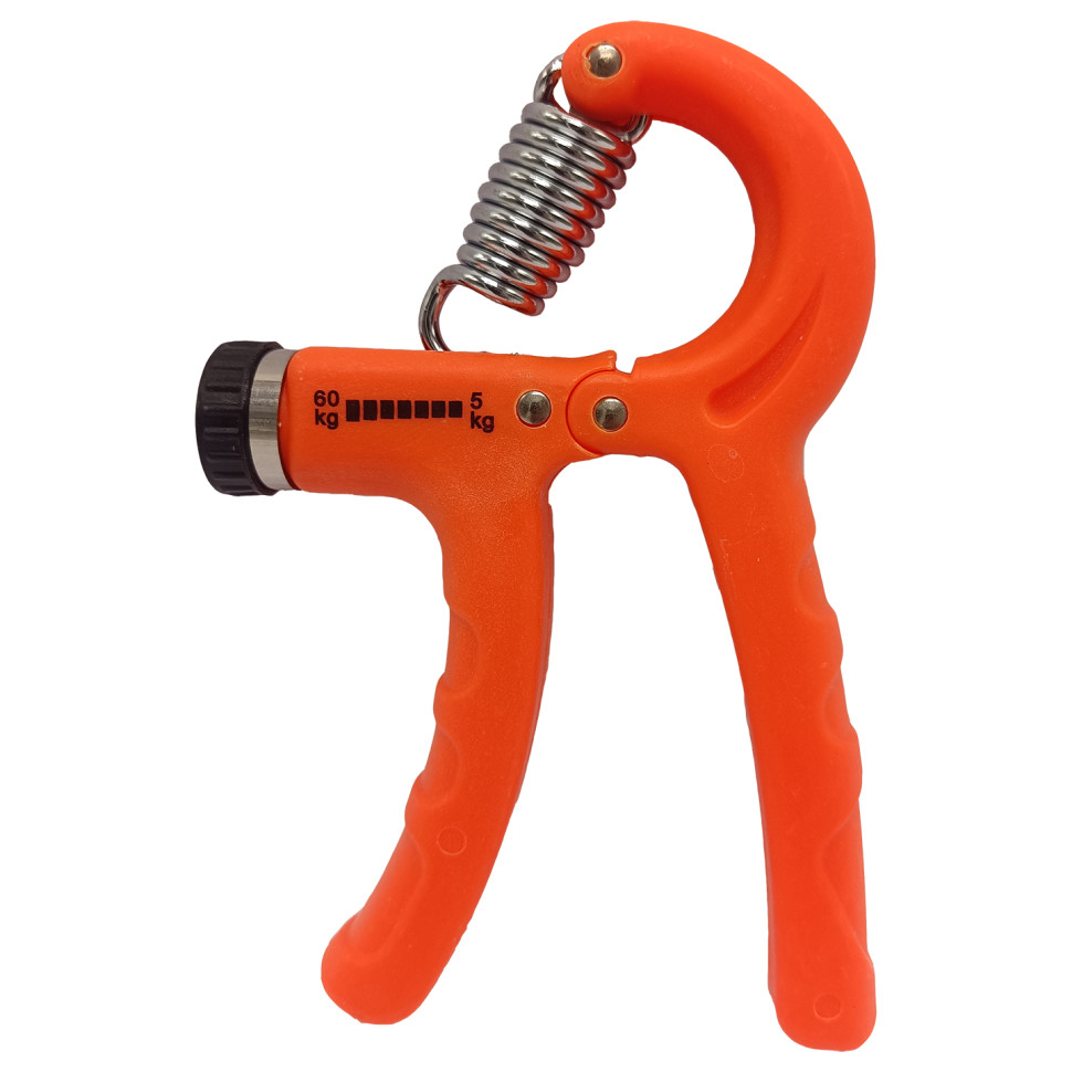 Эспандер кистевой пружинный с регулируемой нагрузкой Bambi MS 4122-5(Orange) 5-60 кг