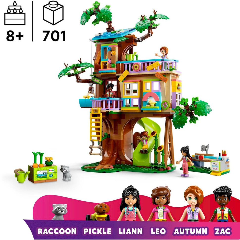 Конструктор LEGO Friends Тусовка в домике дружбы на дереве 42652, 701 деталь