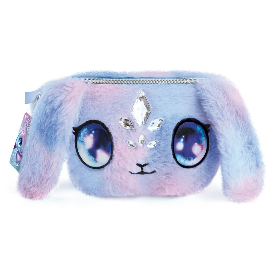 Дитячий пухнаста поясна сумка