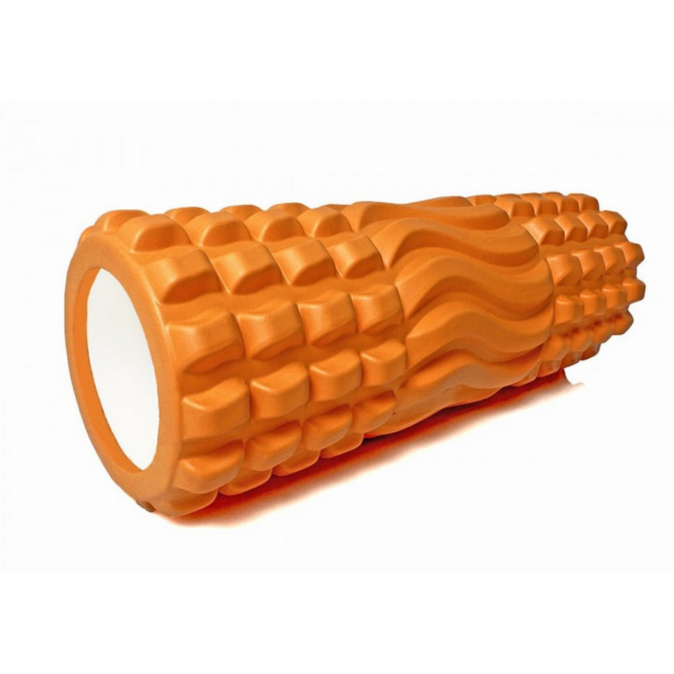 Массажный ролик Wavyspines EasyFit EF-3701-Or 33 см, Оранжевый