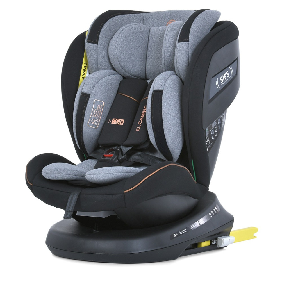 Автокрісло I-CON El Camino ME 1117 Melange Ultimate, група 0+/1-2-3, isofix, поворот 360