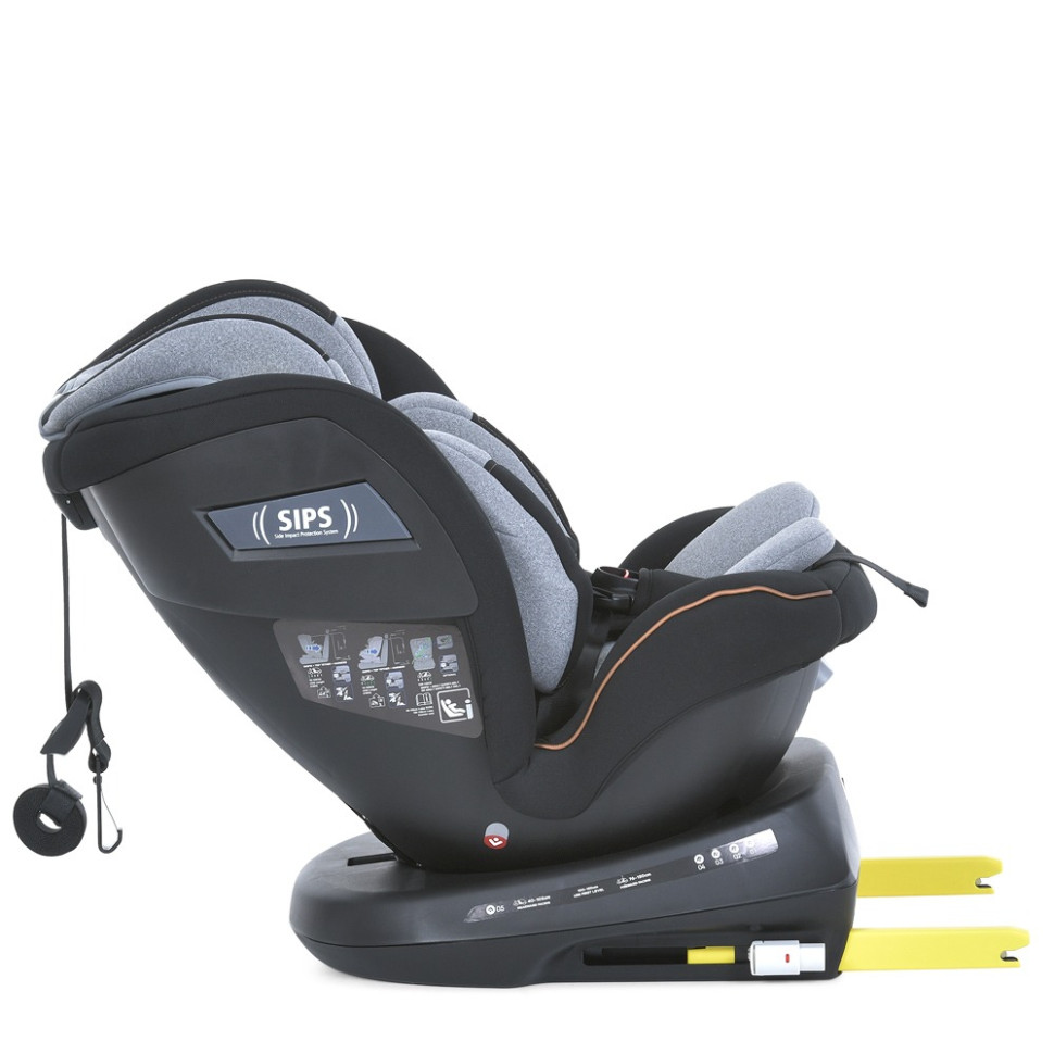 Автокрісло I-CON El Camino ME 1117 Melange Ultimate, група 0+/1-2-3, isofix, поворот 360