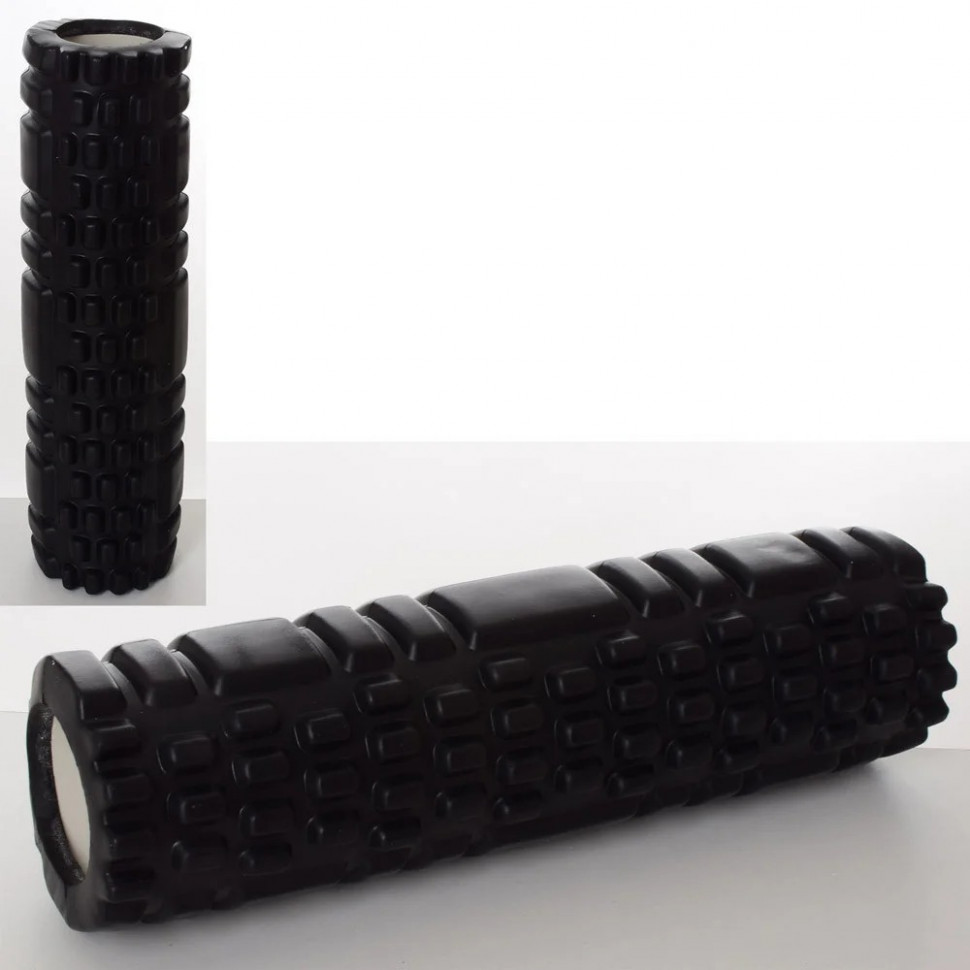 Масажер MaxLend MS 1836-B (Black) рулон для йоги, 30х8,5 см