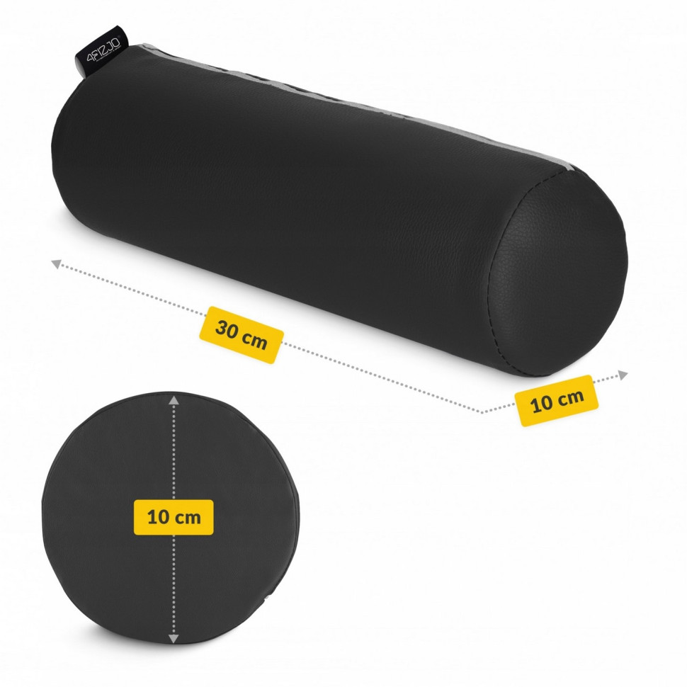 Валик для реабилитации и массажа 4FIZJO P-5905973403009 Black 30 x 10 см