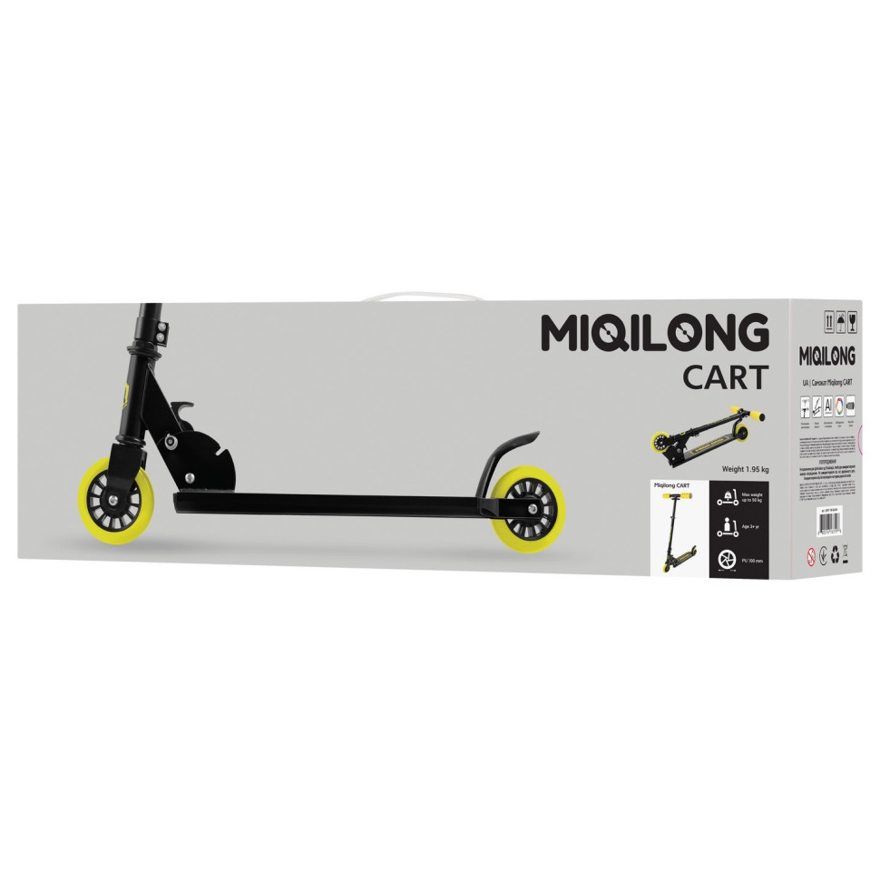 Самокат Miqilong Cart Черный CART-100-BLACK
