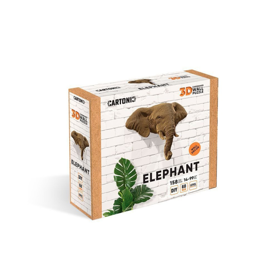 Картонний настінний конструктор 3D Puzzle 