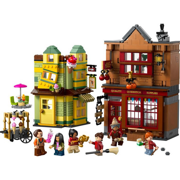 Конструктор Harry Potter Качественные товары для квиддича и кафе с мороженым LEGO 76452, 795 деталей