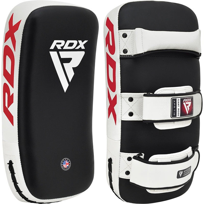 Пади для тайського боксу T1 Curved Thai Kick Pad RDX Inc Limited APR-T1W, White