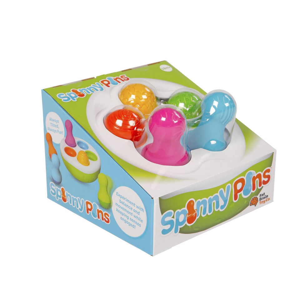 Сортер-балансир Неваляшки Fat Brain Toys F248ML Spinny Pins 