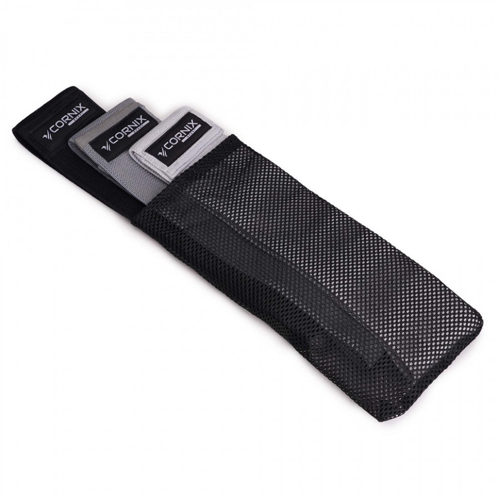 Резинки для фитнеса и спорта тканевые Hip Band Cornix XR-0049
