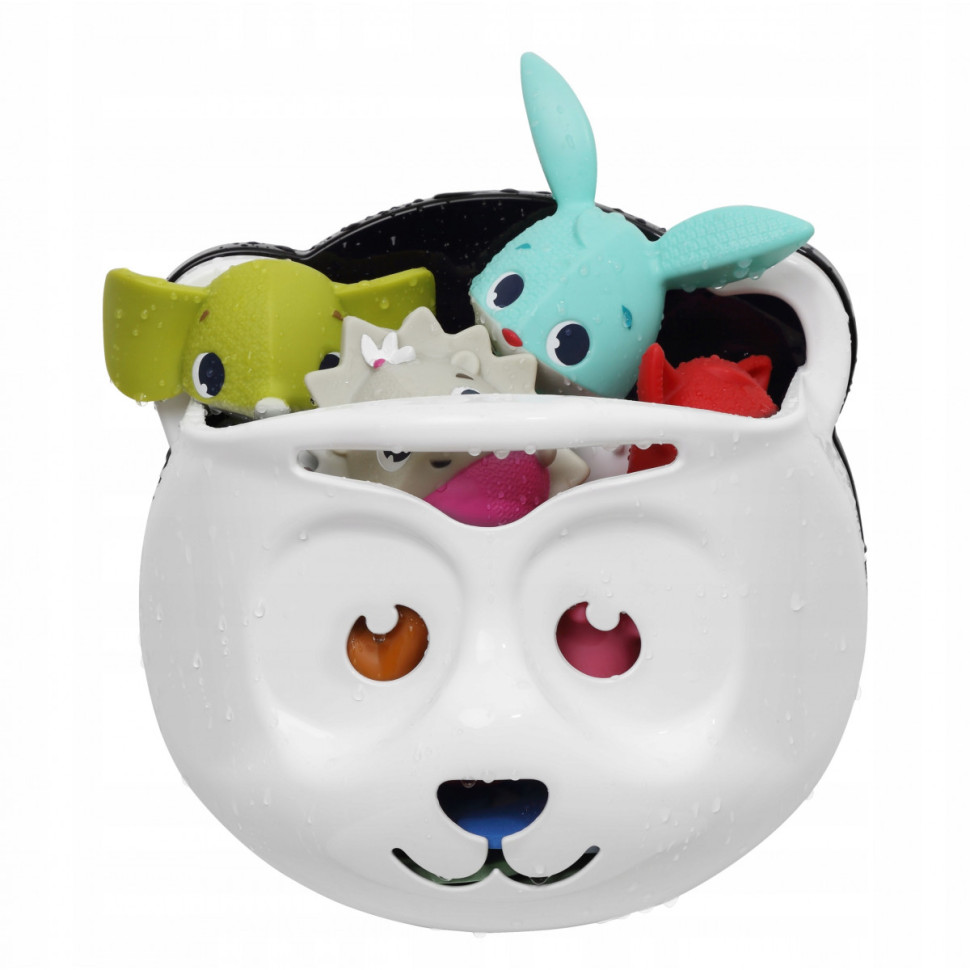 Корзина для игрушек Panda Maltex 6215_98 с игрушками 