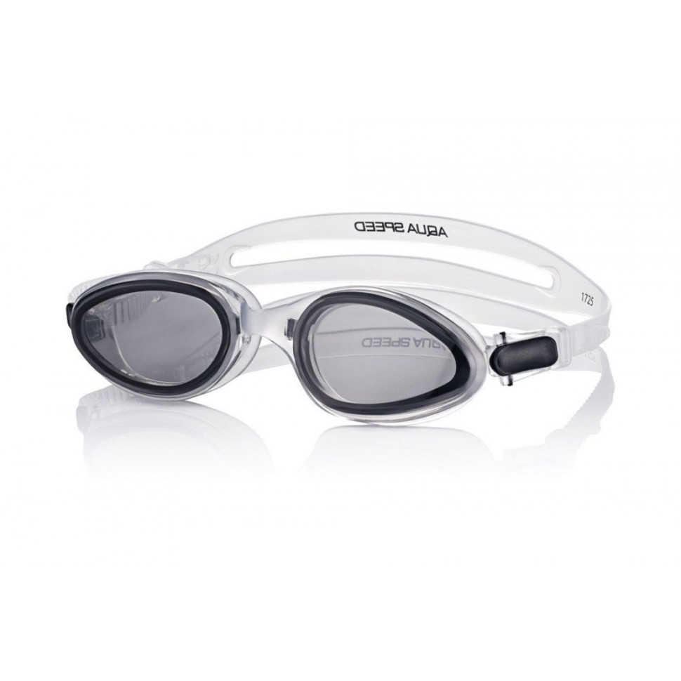 Очки для плавания SONIC 6509 Aqua Speed 073-01 черный, прозрачный, OSFM