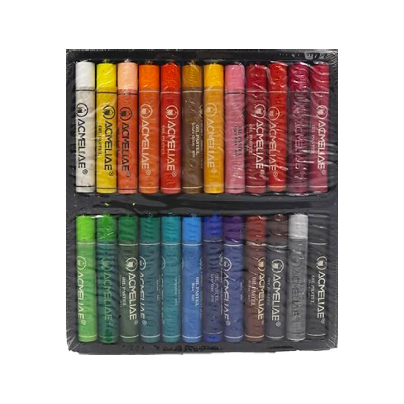 Набор масляной пастели Acmeliae OPC-24, 24 цвета, 24 штуки