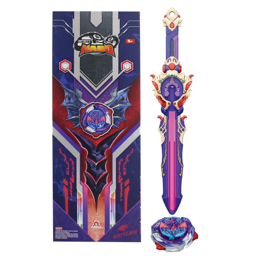 Игровой набор с волчком VI Deluxe Pack Небесный Лорд (Skylord) Infinity Nado EU654232