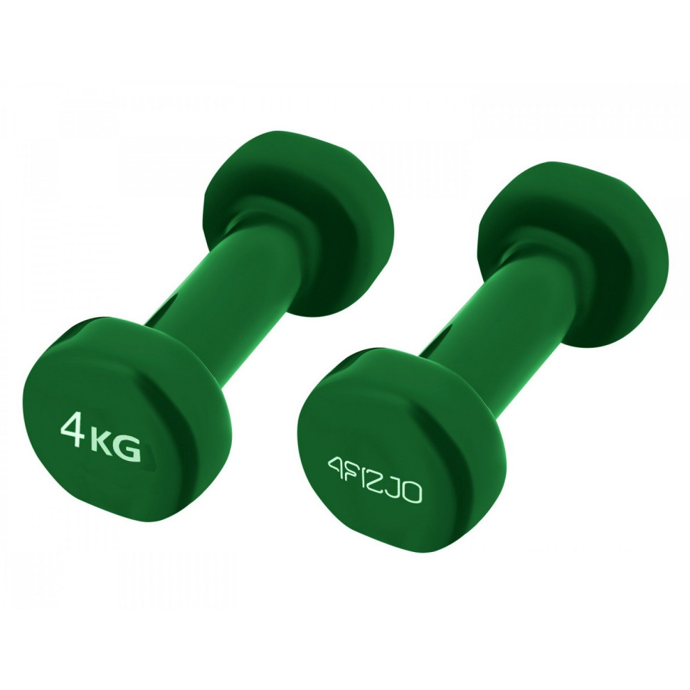 Гантелі вінілові 4FIZJO 4FJ0209, 2 x 4 кг