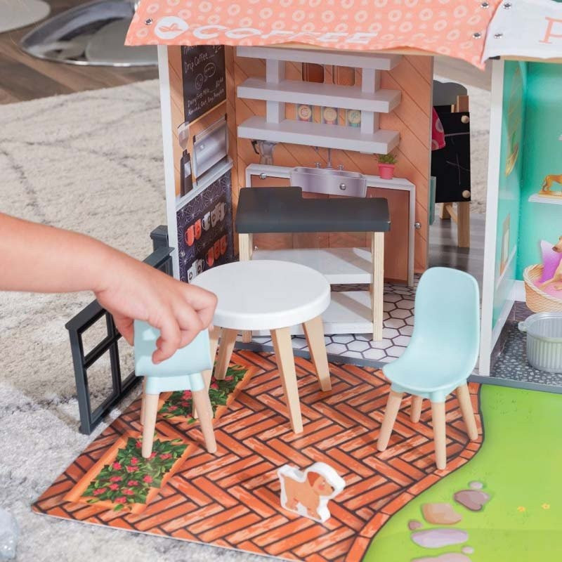 Кукольный домик  Bianca City Life Mansion KidKraft 65989 с мебелью