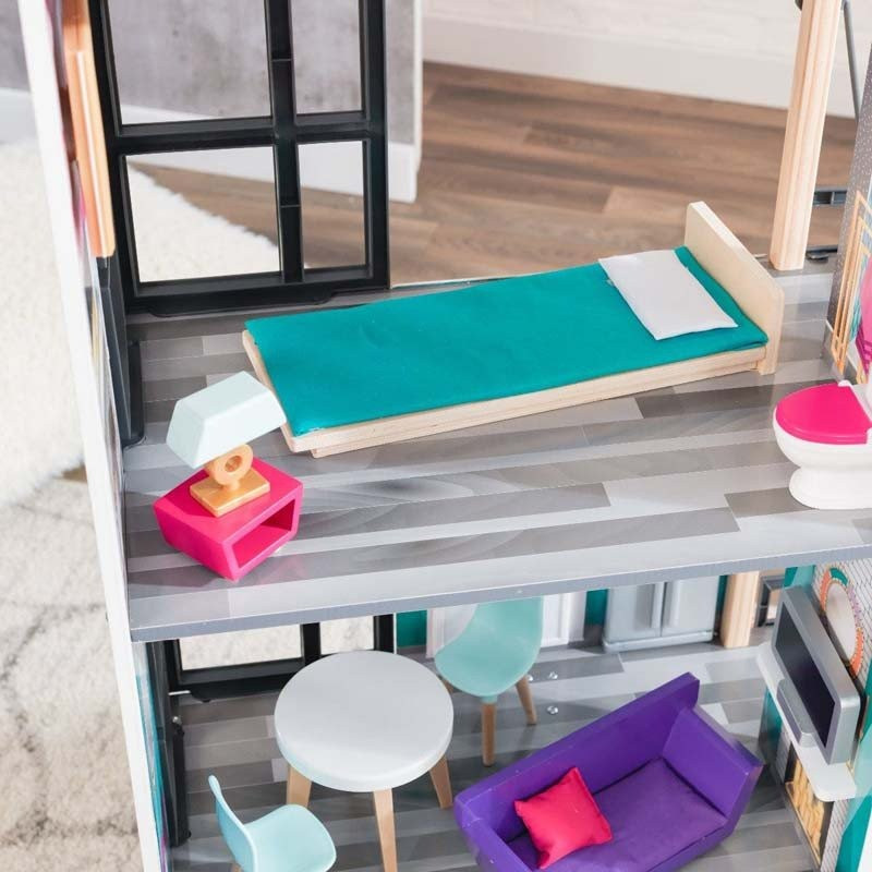 Кукольный домик  Bianca City Life Mansion KidKraft 65989 с мебелью