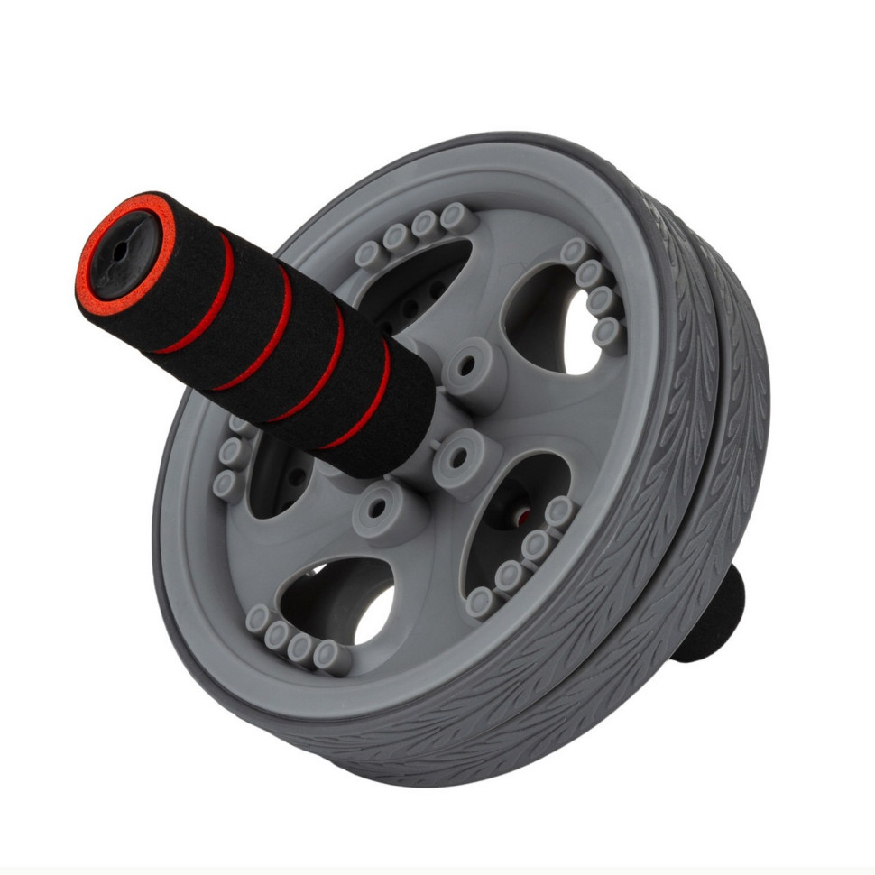 Колесо для пресса Dual-Core Ab Wheel Power System PS-4042_Grey-Black
