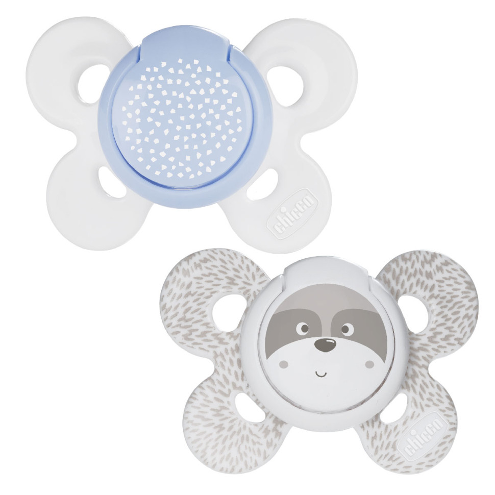 Пустушка Physio Comfort Chicco 74931.21.00.00 силіконова від 0 до 6 місяців 2 шт