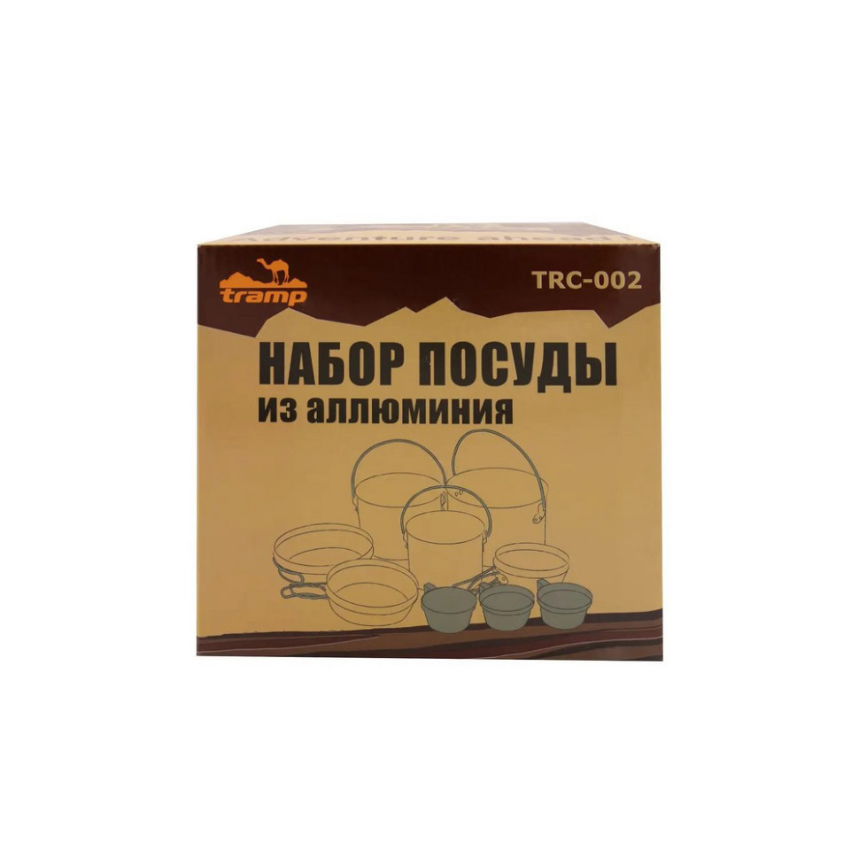 Набір посуду Tramp UTRC-002 з алюмінію 1,2+1,9+2,9 л 