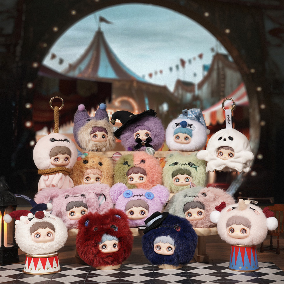 Коллекционная мягкая игрушка с кольцом Безумный цирк Pop Top HC029 Hi TOY 