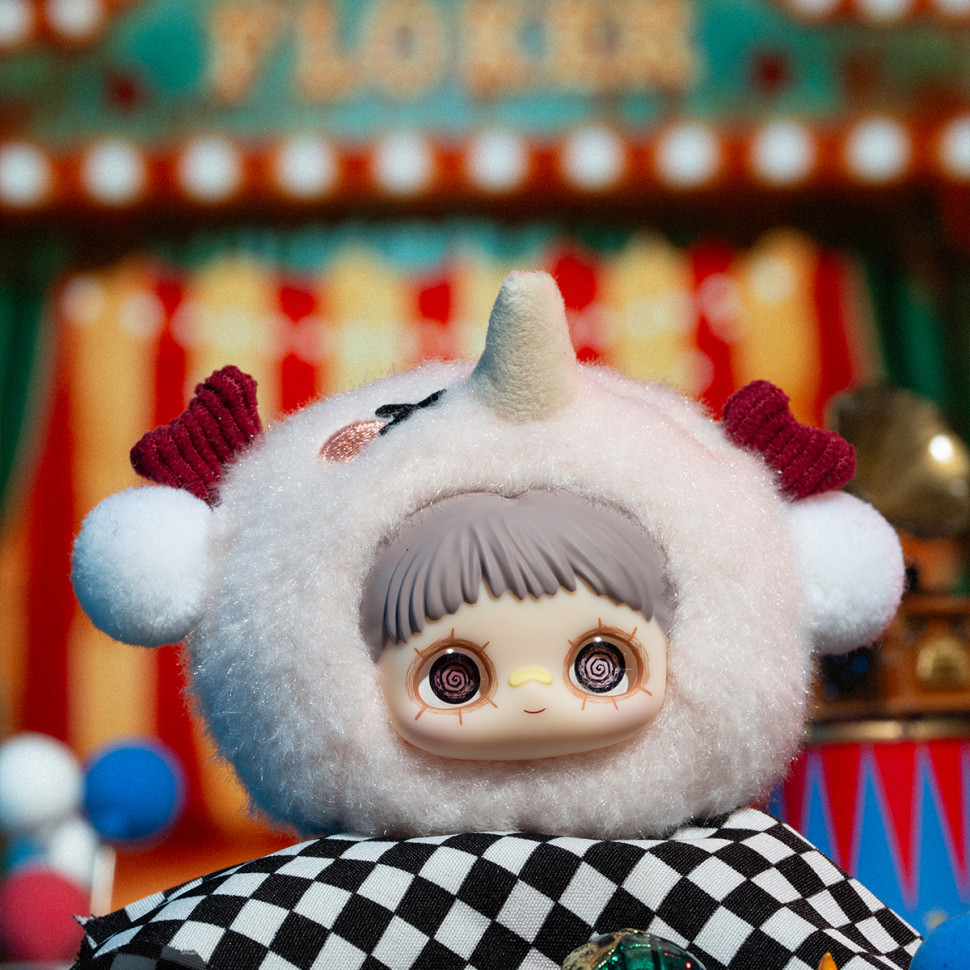 Коллекционная мягкая игрушка с кольцом Безумный цирк Pop Top HC029 Hi TOY 