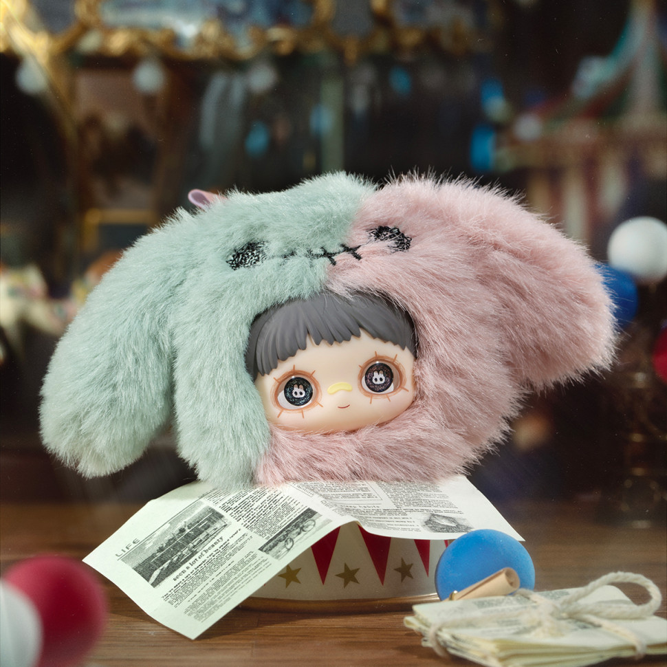 Коллекционная мягкая игрушка с кольцом Безумный цирк Pop Top HC029 Hi TOY 