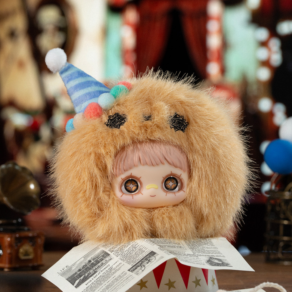 Коллекционная мягкая игрушка с кольцом Безумный цирк Pop Top HC029 Hi TOY 