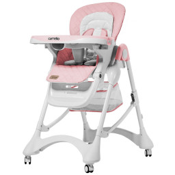 Детский стульчик для кормления CARRELLO Caramel CRL-9501/3 Candy Pink