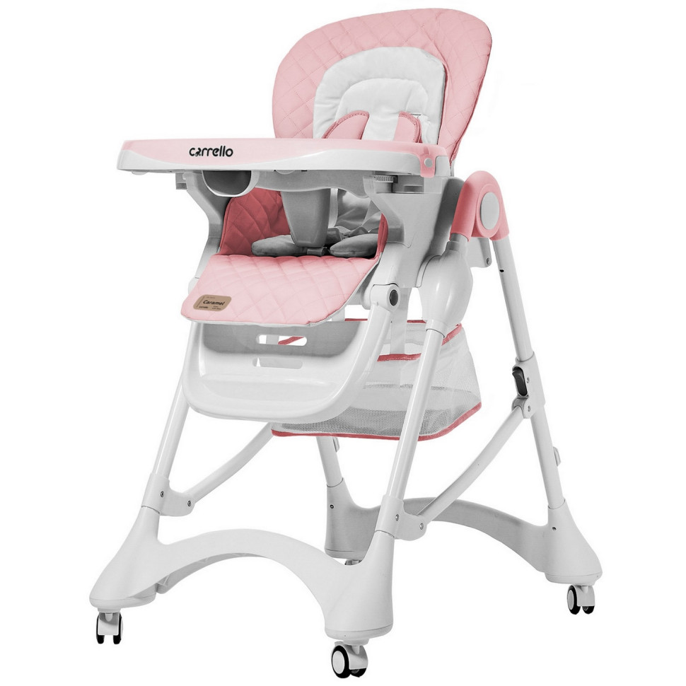 Дитячий стільчик для годування CARRELLO Caramel CRL-9501/3 Candy Pink