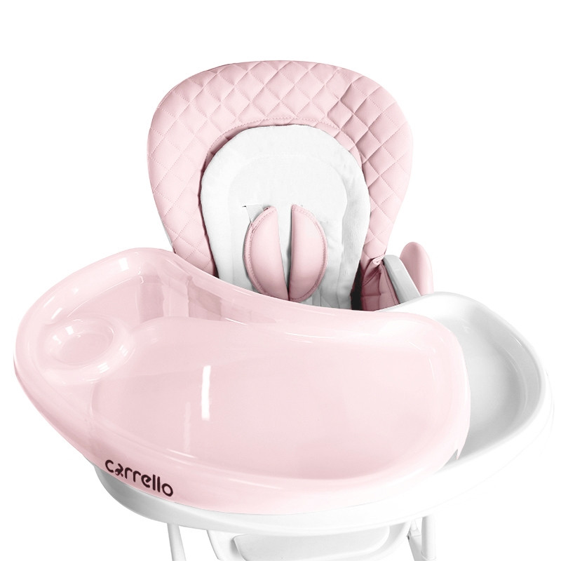 Дитячий стільчик для годування CARRELLO Caramel CRL-9501/3 Candy Pink