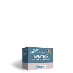 Карточки для изучения английского языка "Aviation English" English Student 591225966 англ-укр 105 карточек