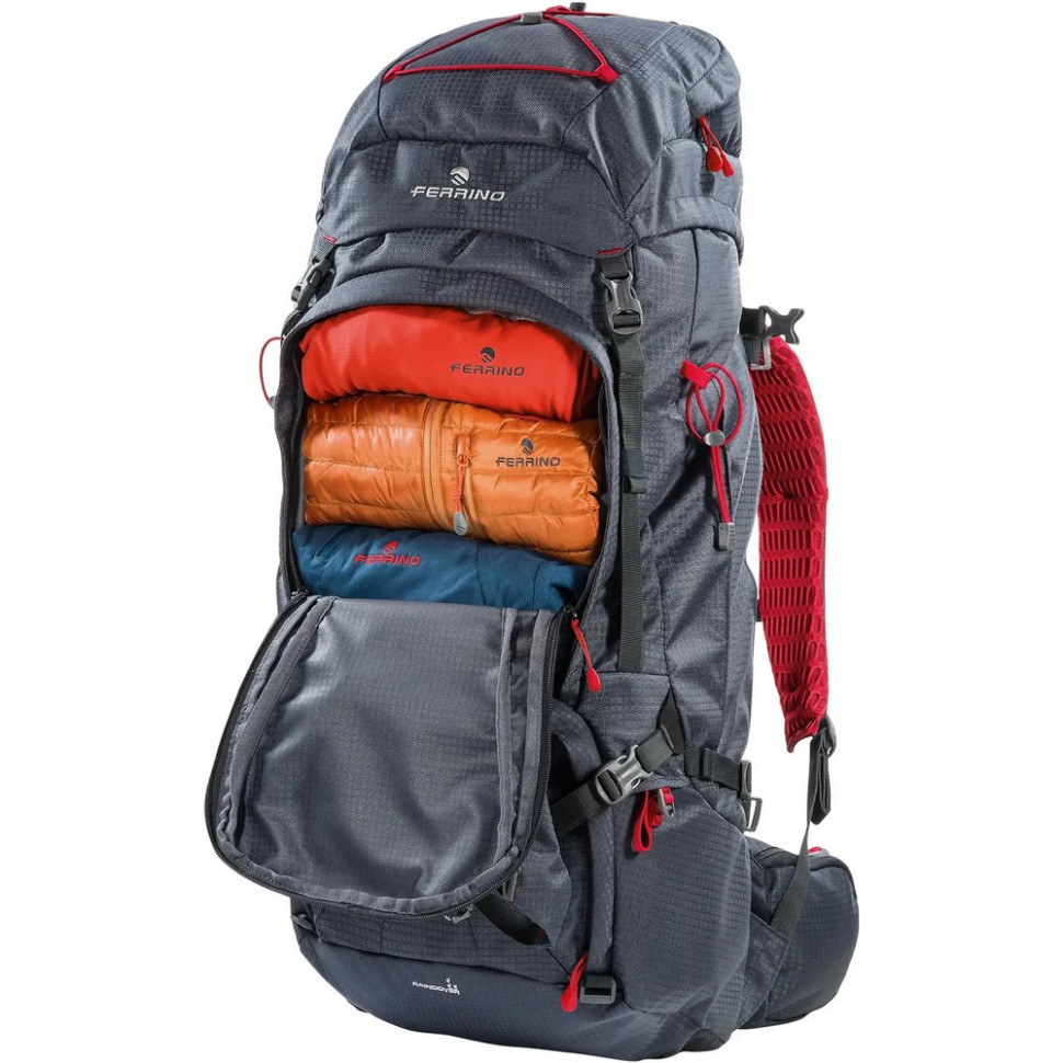 Рюкзак туристичний Overland (75671HCC) Ferrino 926459 Dark Grey 65 + 10 л
