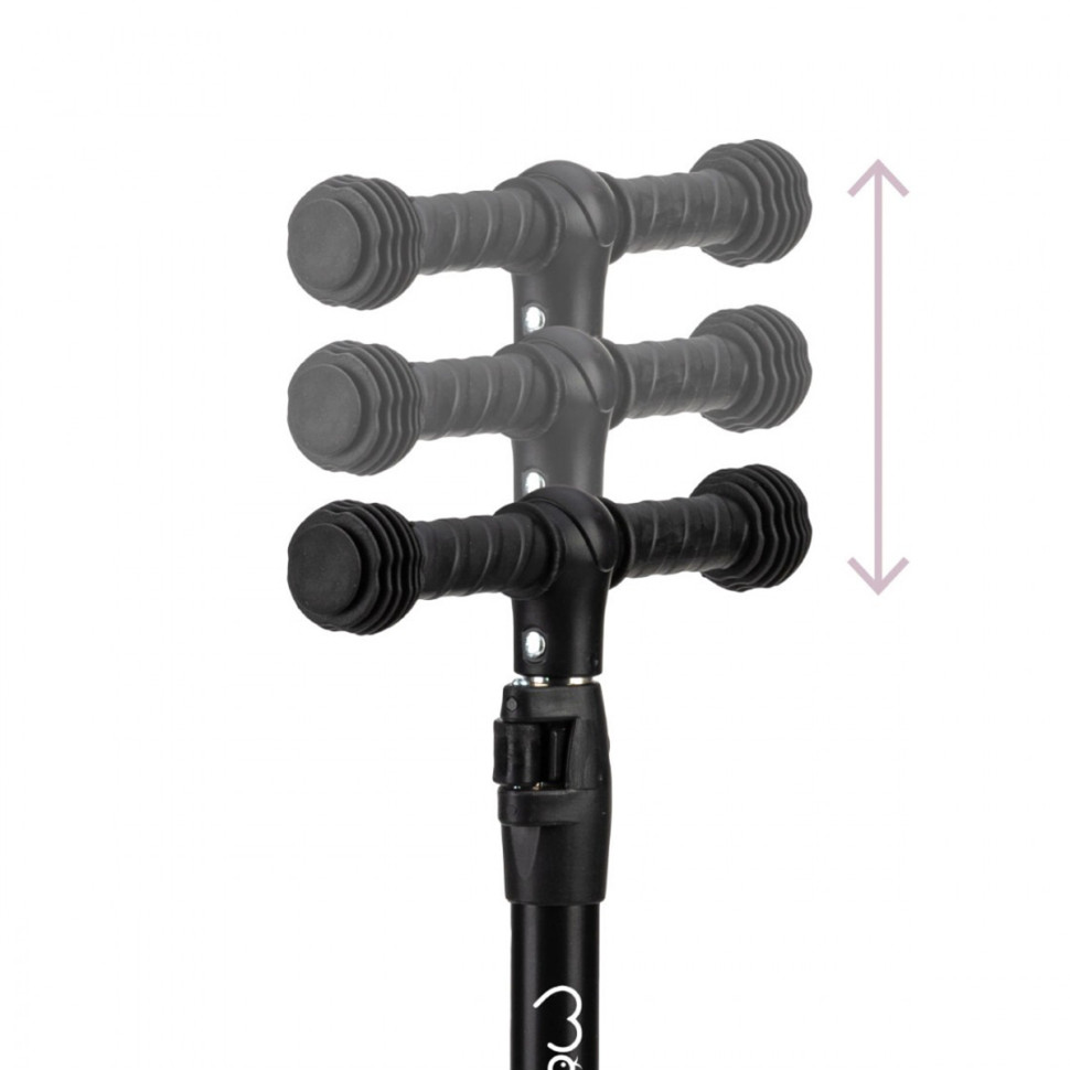 Самокат-беговел детский Kiuru MoMi HUBA00035 black