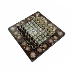 Набор настольных игр "Шахматы 3 в 1" Set3 Newt NE-SP-SET-14 нарды, шашки, 40х40 см