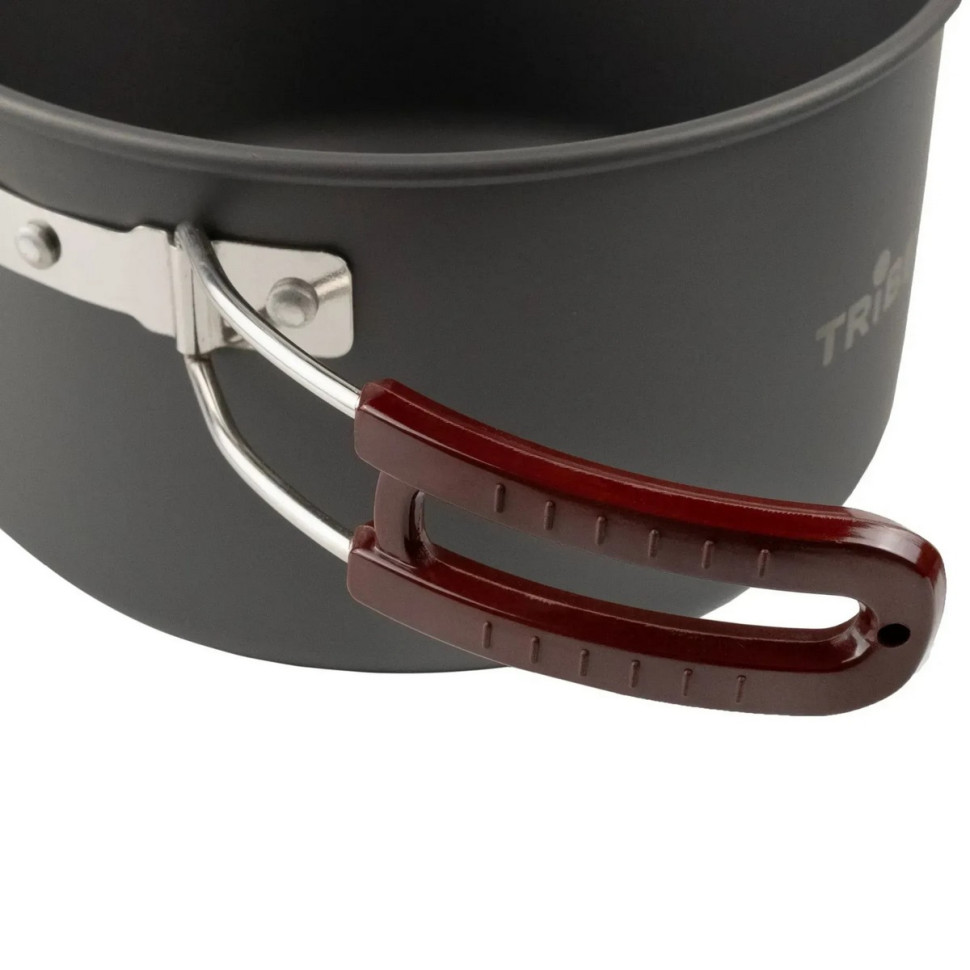 Казанок туристический Pot Tribe T-FH-0014-grey 1,9 л, алюминиевый