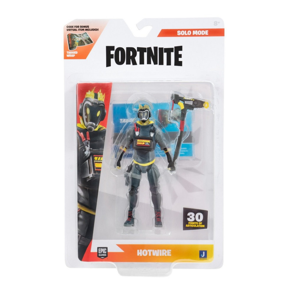 Коллекционная фигурка Solo Mode Hotwire Fortnite FNT1355 размер 10 см