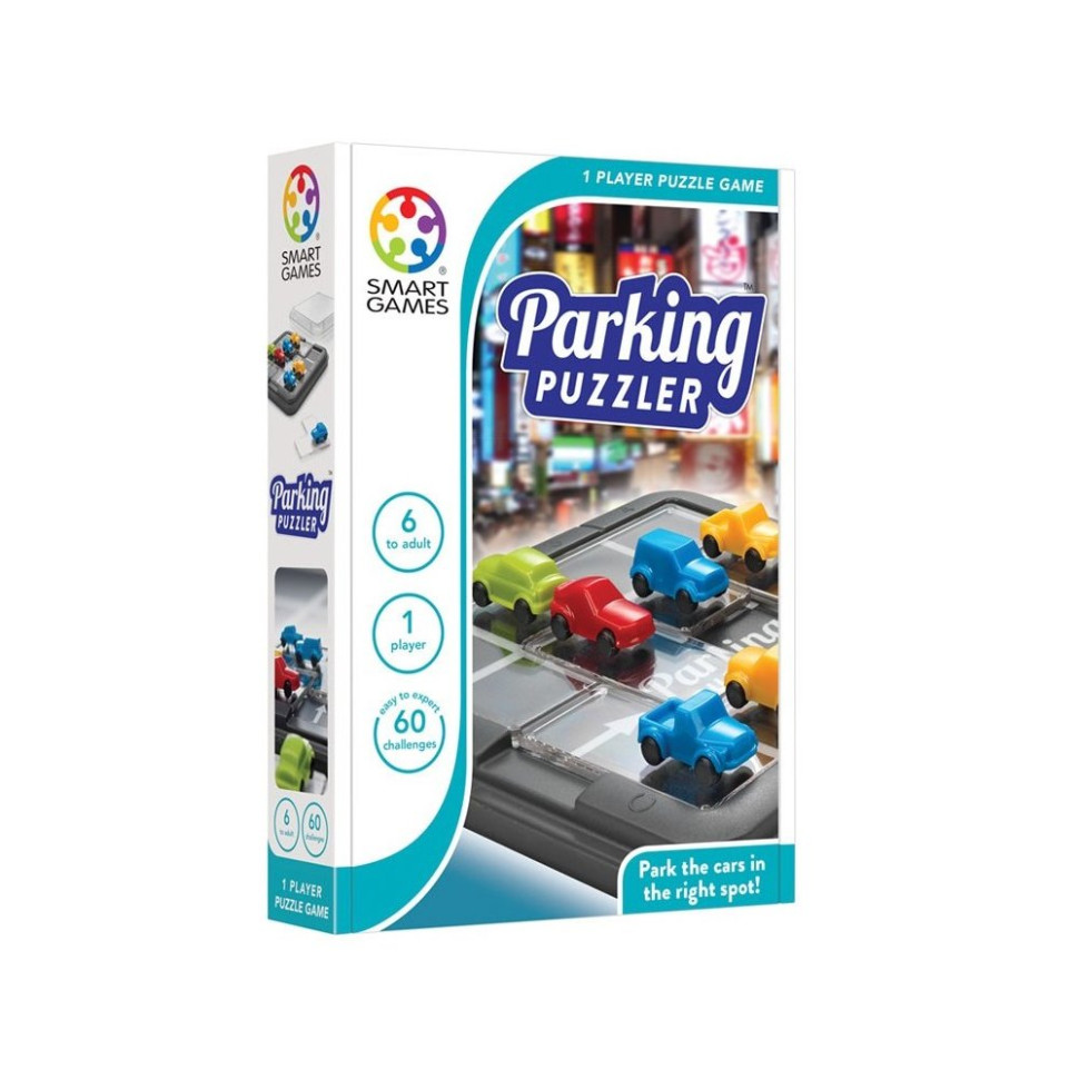 Настільна гра Паркінг Головоломка Smart Games SG 434, 60 завдань
