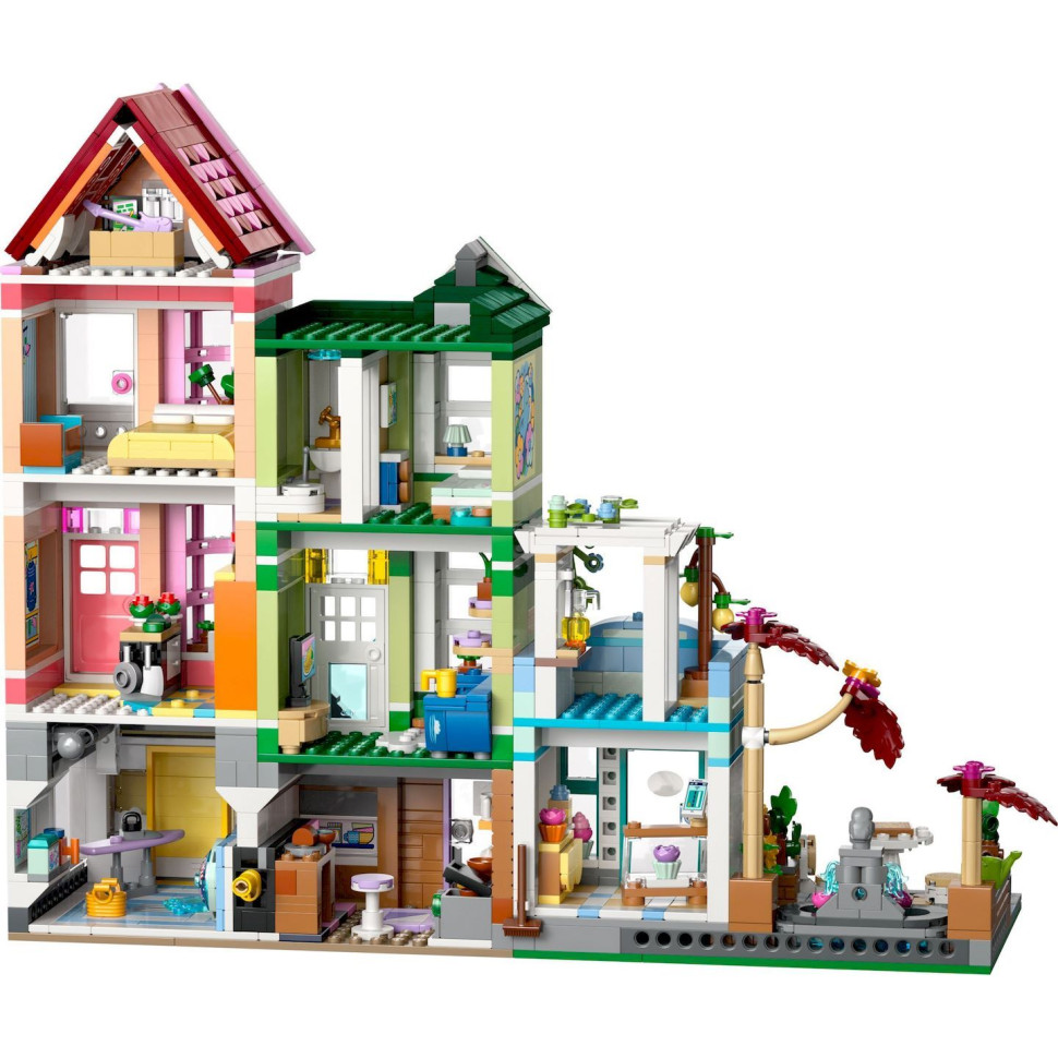 Конструктор LEGO Friends Хартлейк-Сити. Квартиры и магазины 42670, 2040 деталей