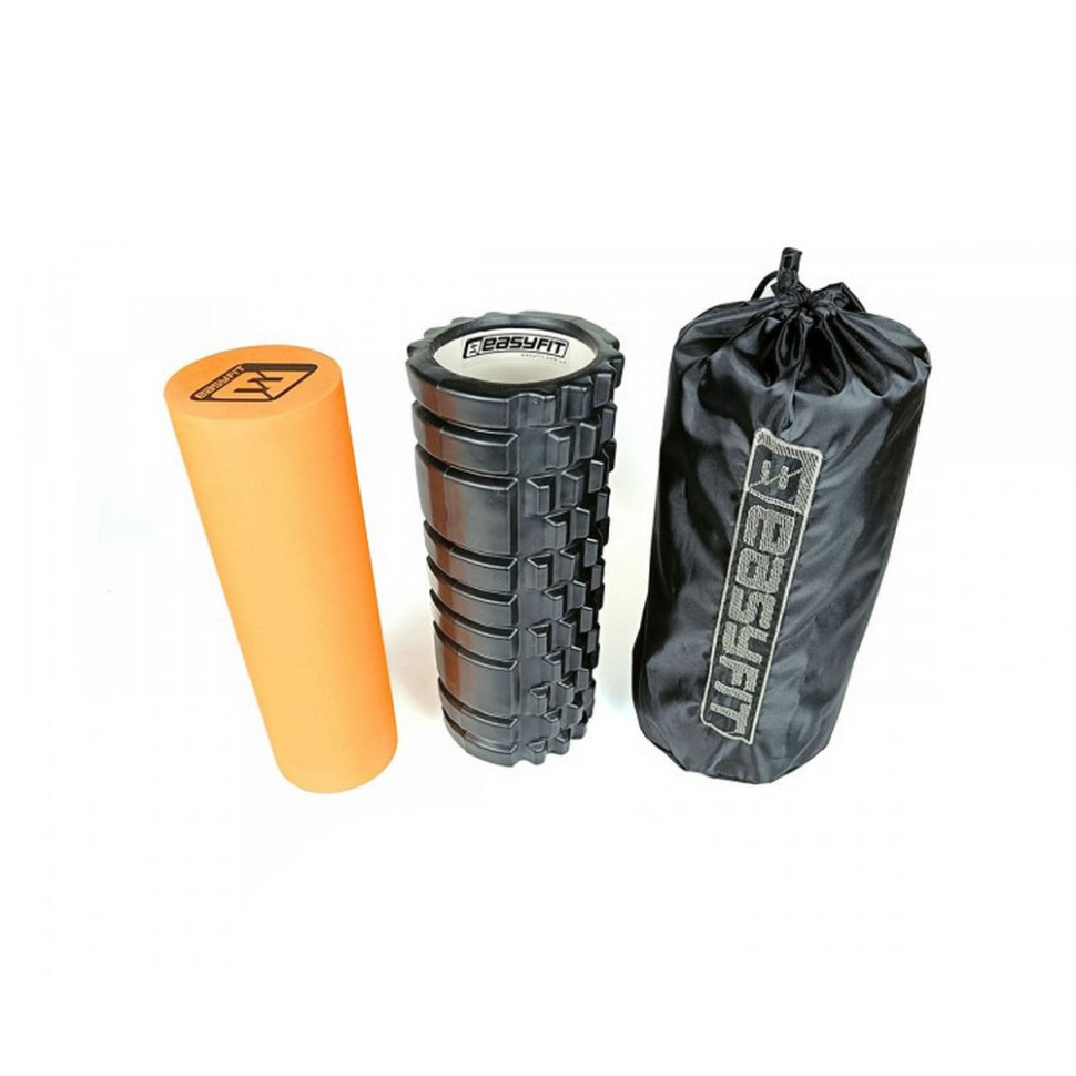Масажний ролик подвійний PRO Active EasyFit EF-2025, 33 см